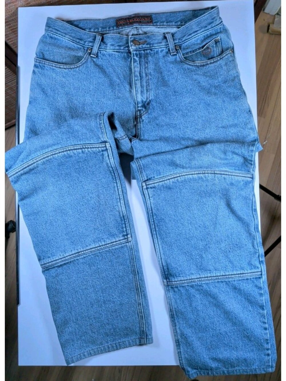 Harley Davidson Men’s Guardian Tech Double Knee Denim Jeans Size 36x32